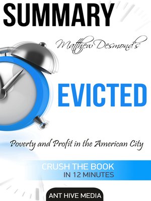 cover image of Matthew Desmond's EVICTED